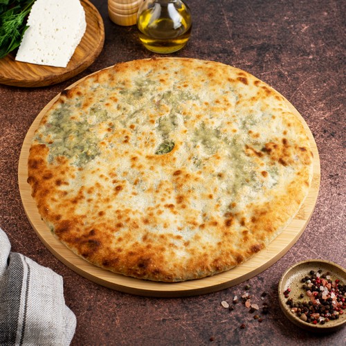 Пирог с листьями свеклы и сыром (традиционный)