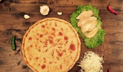Осетинские пироги с курицей, сыром и болгарским перцем